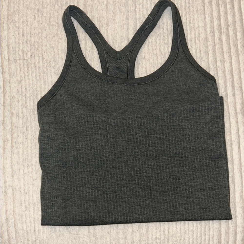 lululemon athletica Dark Green Tank Top